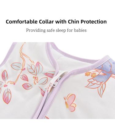 Chilsuessy Winter Baby Sleeping Bag with Feet 2.5 TOG | 100% Cotton Toddler Wearable Blanket | Spring Magpie 70cm/6-18 Months - Buy Online on GoSupps.com
