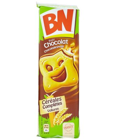 BN Chocolate filled cookies. Whole cereals. - The package of 295 g