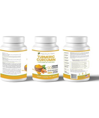 Turmeric Curcumin with Piperine 1500mg. Highest Potency Available. Premium Pain Relief & Joint Support with 95% Curcuminoids. Non-GMO Gluten Free 90 ct - Buy Online on GoSupps.com
