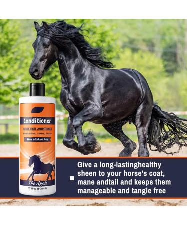 Euyehn Mane and tail conditioner horse mane and tail shampoo - 500ml deep nourishing mane and tail conditioner detangling revitalizer Grooming Supplies - Buy Online on GoSupps.com