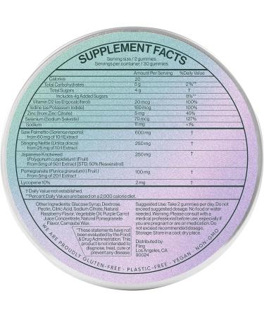 Prostate Shield Gummies - Men's Prostate Health Supplement with Saw Palmetto & Lycopene - Buy Online on GoSupps.com