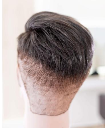 Undercut Hair System for Men - Ready-to-Use | Dark Blonde (Color 6) - Perfectly Cut by Hairstylist - Buy Online on GoSupps.com