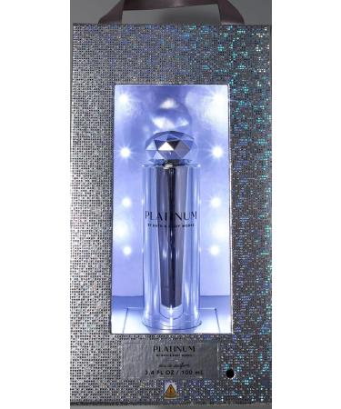 Platinum Eau de Parfum Perfume Spray bath body fragrance 3.4 oz light up packiging - Buy Online on GoSupps.com