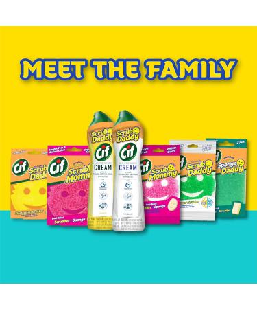 Scrub Daddy & Cif All Purpose Cleaning Cream - Lemon | Multi-Surface Cleaner & Scratch-Free Sponge for Home | International Shipping Available - Buy Online on GoSupps.com