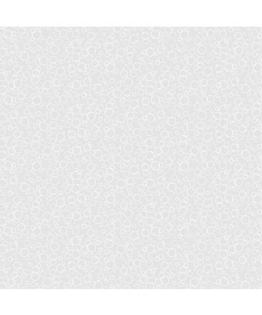 Michael Miller Bubble Bath White