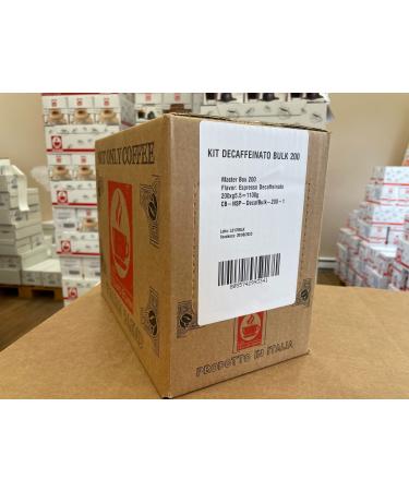 200 Nespresso Compatible Coffee Capsules (Decaffeinato)
