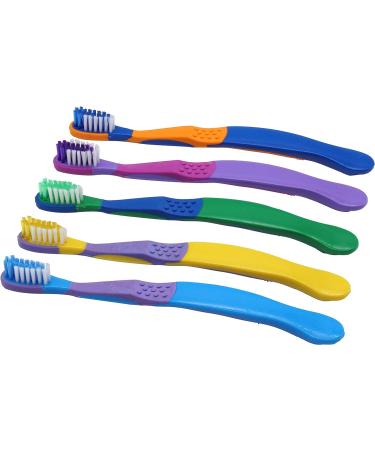9Pcs Toothbrush Set for Dental Care 19cm Toothbrushes with Soft Bristles and Convenient Handle Non-Toxic Toothbrushes for 3+Y 9 Pack - Buy Online on GoSupps.com