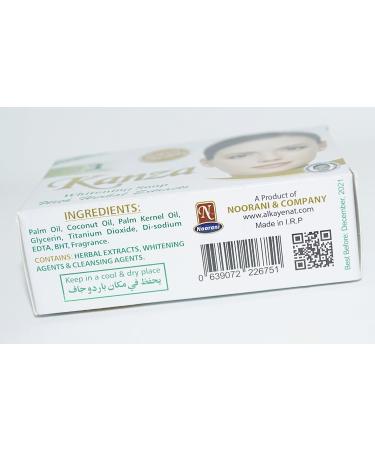  KANZA Kanza whitening soap with plant extracts 85g - Buy Online on GoSupps.com