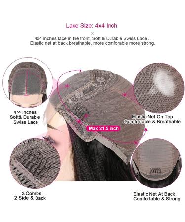 32 Inch Glueless Deep Wave Lace Front Wig - 150% Density Brazilian Human Hair - HD Transparent - Pre Plucked - For Black Women - Buy Online on GoSupps.com