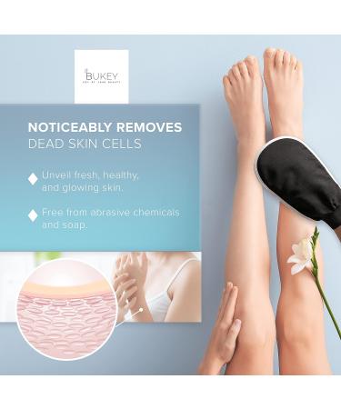 BUKEY - Exfoliating Mitt Body Scrub Exfoliating Glove Body Exfoliator Scrubber Skin Scrubber for Women&Men Single Pack - Buy Online on GoSupps.com