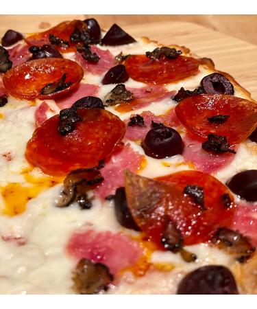 Truffletopia Summer Truffle Slices | Real Italian Black Truffle Carpaccio | Luxury Gourmet Topping | Ready to Eat | 1.8 Oz - Buy Online on GoSupps.com