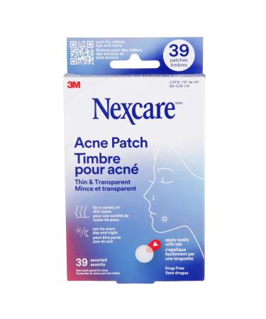 Nexcare Thin and Transparent Acne Patch 39 count 39 Patches