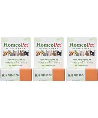 3 Pack HomeoPet Skin & Itch Relief (45 mL) - Fast-Acting Relief for Pets - Buy Online on GoSupps.com