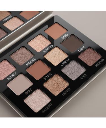 Fard Paupi re Palette Maquillage Yeux - Nude Smokey Eyes 12 Couleurs Shimmer Mat Ultra Pigment - Palette D'ombres Paupi res De Voyage Avec Miroir - Buy Online on GoSupps.com