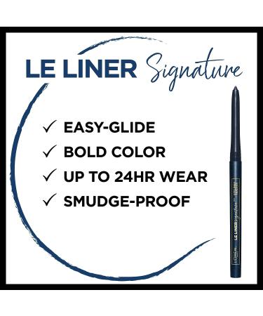 L'Oreal Paris Le Liner Signature Mechanical Eyeliner - Blue Jersey 0.011 oz - Buy Online on GoSupps.com