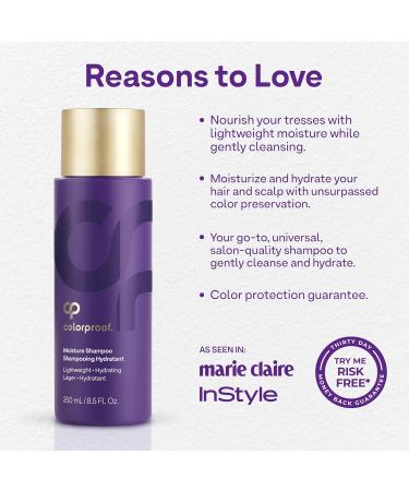 ColorProof Moisture Shampoo For Unisex 8.5 oz Shampoo - Buy Online on GoSupps.com