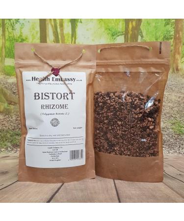 Bistort Rhizome (Polygonum Bistorta - Bisortae Rhizoma) / Renou e Bistorte Rhizome - Health Embassy - 100% Natural (50g) - Buy Online on GoSupps.com