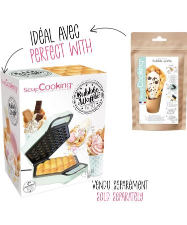 ScrapCooking Bubble Waffles Mix Alimentaire pour Pr parer des Gaufres Bulles de Hong Kong Maison P tisserie Fabriqu e en France 450g 450 g (Lot de 1) - Buy Online on GoSupps.com