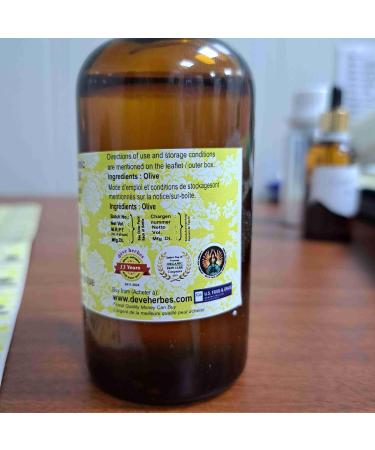 d ve herbes Organic Olive Oil (Olea europaea) | Cold Pressed | Pure | Natural | Undiluted | For Diluting Essential oils | For Hair Skin & Massage | Non-Sticky| Lightweight| Unisex | 50ml (1.69 oz) - Buy Online on GoSupps.com