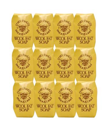 Mitchells Wool Fat Soap 12 Pack