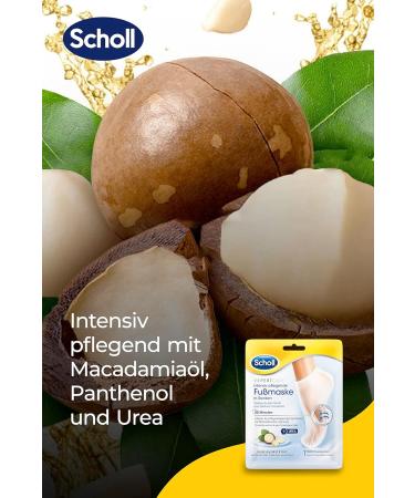 Scholl Expertcare Intensive Foot Mask Socks - Moisturizing Treatment for Silky Soft Feet - 3 Pairs (1 Pack) - International Shipping Available - Buy Online on GoSupps.com