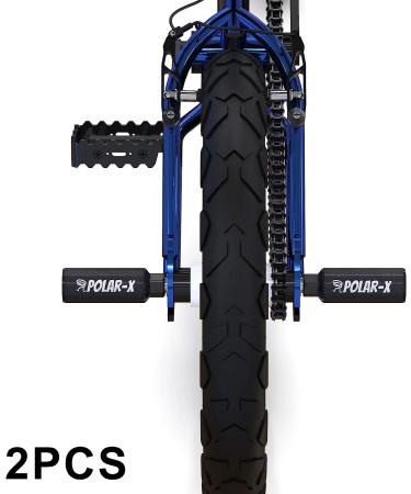 Volo Polar-X Aluminum Non-Slip BMX Stunt Peg for 20 Bikes - Black, Suitable for 3/8 Axles, Kids Cycling and Scooter Parkour - Buy Online on GoSupps.com