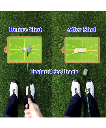 Advanced Golf Training Mat for Swing Detection and Feedback | Portable Golf Practice Mat Indoor/Outdoor | Golf Hitting Aid Equipment - Buy Online on GoSupps.com