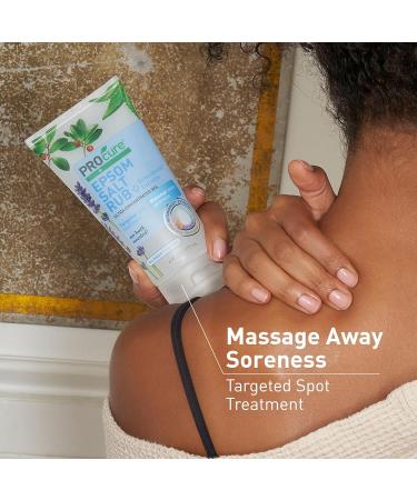 Procure Epsom Salt Rub Gel - 2 Pack Aloe Vera 6 Fl Oz (Pack of 2) - Buy Online on GoSupps.com