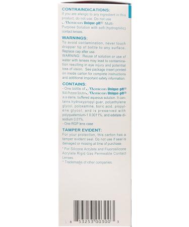 Menicon Unique pH Multi-Purpose Saline Solution 4 Oz + DMV Scleral Cup Large Contact Lens Handler - Bundle - Buy Online on GoSupps.com