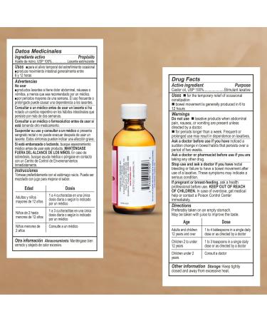 De La Cruz Castor Oil - 100% Pure Castor Oil for Hair Skin Eyelashes and Eyebrows - USP Grade 2 FL OZ (6 Glass Bottles) - Buy Online on GoSupps.com