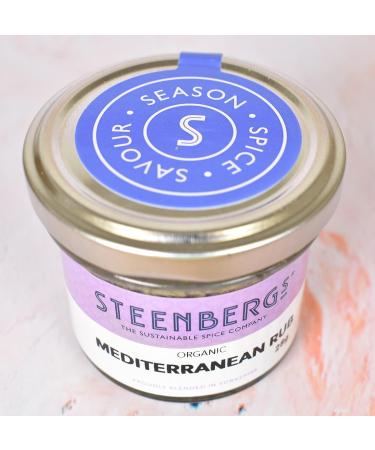 Steenbergs Organic Mediterranean Herby Rub 28g - Premium Quality Spice Blend - Buy Online on GoSupps.com