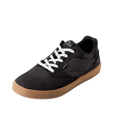 VAUDE AM Moab Gravity - Mid-height flat pedal cycling shoe for men and women 44 EU Black White
