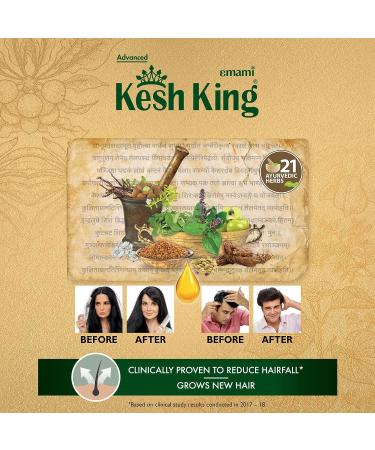 Kesh King Ayurvedic Scalp and Hair Oil 100ml - Nourishing Hair Oil - Buy Online on GoSupps.com
