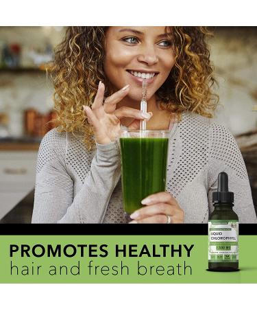 Premium All Natural Chlorophyll Drops for Water - Internal Deodorant, Energy Booster & Immune Support - 1oz by Super Natural Goods - Buy Online on GoSupps.com