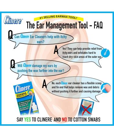 Clinere Ear Oil Conditioner & Cleaners Kit - 1 Ea, 4 Ear Tips - Buy Online on GoSupps.com