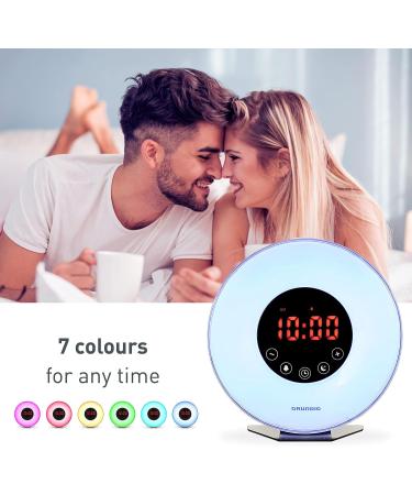Buy Grundig Multi-Coloured Radio Alarm Clock - Light Alarm Clock | International Shipping Available - Buy Online on GoSupps.com