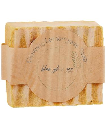 Glowing Lemongrass Soap with Turmeric - Brighten Skin & Sooth Pores | International Shipping - Buy Online on GoSupps.com