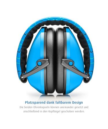 Reer Girls Ear Protection - Comfortable Blue Hearing Protection for Kids - 1 Piece - Buy Online on GoSupps.com