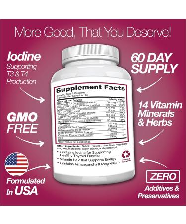 7 Day Cleanse Program Detox - with - Thyroid Support Supplement - Buy Online on GoSupps.com