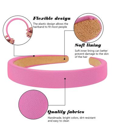 ZLSPTK 6Pcs Non Slip Women's Headbands - Thin Hair Hoops for Face Washing - Fashion Accessories for Girls and Teens - Solid Simple Headbands - Buy Online on GoSupps.com
