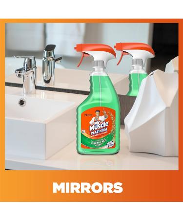 Mr Muscle Platinum Window & Glass Cleaner Spray 750ml - 1 Pack - Buy Online on GoSupps.com