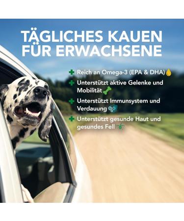 Vets Best Daily Soft Chews for Adult Dogs - 180 Chews | Premium Dog Supplements - International Shipping Available - Buy Online on GoSupps.com