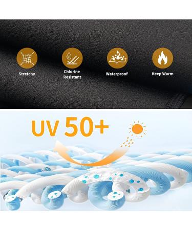 CTriLady Women's 2mm Neoprene Wetsuit Pants for Snorkeling & Surfing - Black Large - Buy Online on GoSupps.com