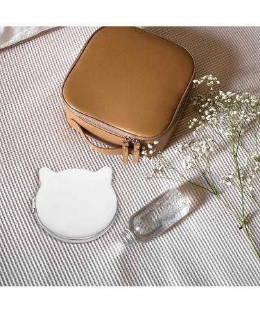 FOMIYES Cat Shaped Compact Makeup Mirror - Double Sided Travel Vanity Mirror - Buy Online on GoSupps.com