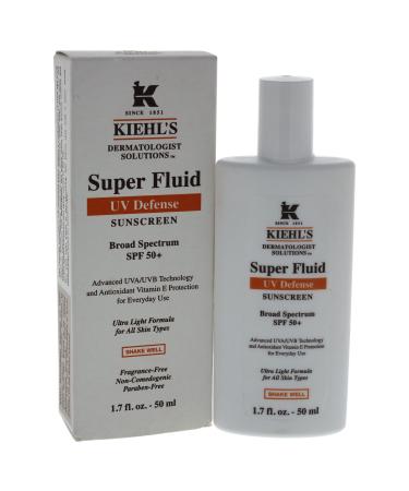Kiehl's Super Fluid UV Defense Sunscreen SPF 50  1.7 Ounce