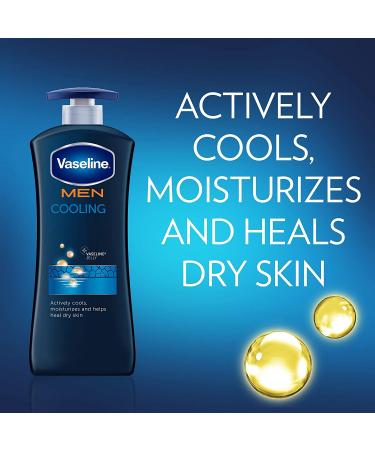 Vaseline Men Healing Moisture Cooling Body Lotion 20.3 Fl. Oz - Pack of 4 - Buy Online on GoSupps.com