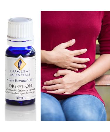 Gumleaf Essentials Digestion Essential Oil Blend - 10ml Cruelty Free & Vegan 100% Pure & Natural