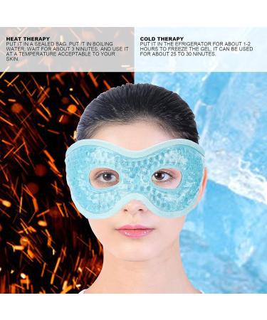 Reusable Gel Bead Eye Pack - Remove Dark Circles | 3 Color Options with Unique Design - Buy Online on GoSupps.com