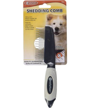 Evolution Shedding Comb - Rotating Teeth | Efficient Pet Grooming Tool - Buy Online on GoSupps.com