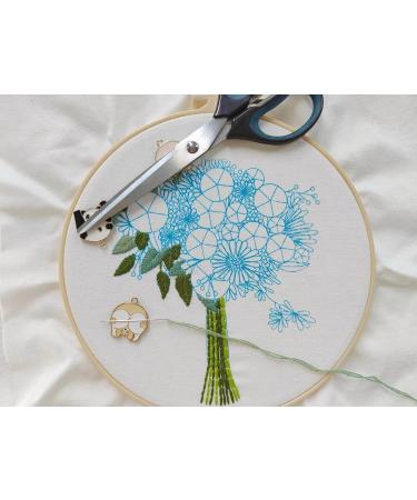 Panda Piggy Shiba Inu Needle Minder Set for Cross Stitch & Sewing - 3 Magnetic Needle Holders - Buy Online on GoSupps.com